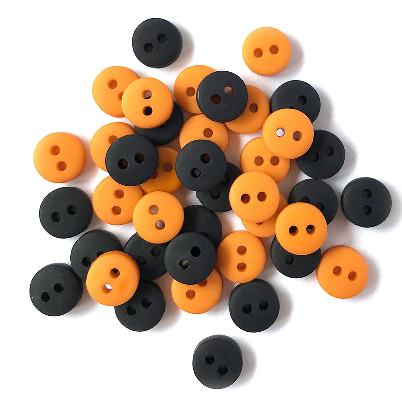 Buttons Galore and More Tiny Craft & Sewing Buttons - Assorted Colors - 105 Buttons
